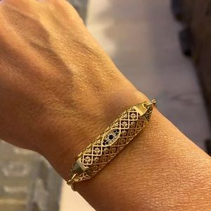 Evil Eye Bar Bracelet